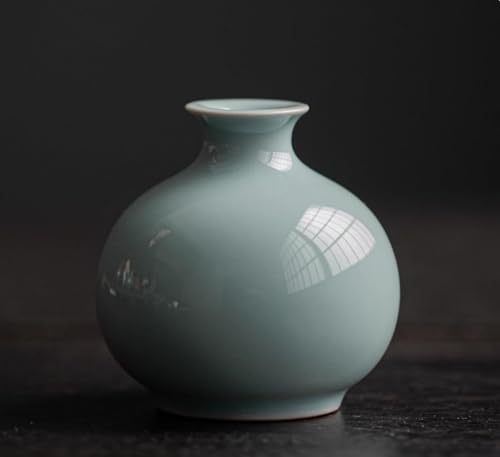 Vase en céramique style japonais petit modèle pour arrangement floral premium