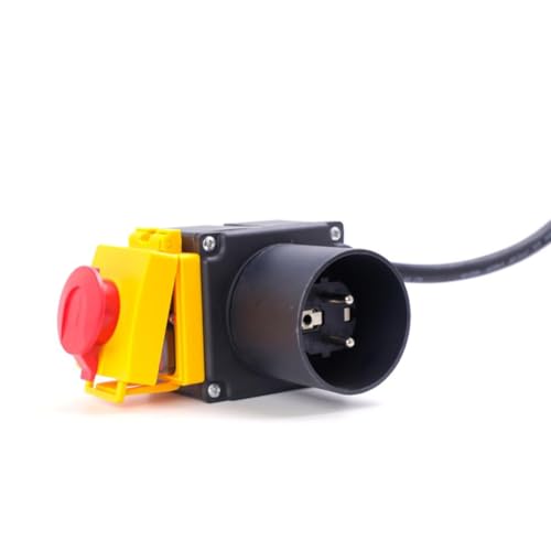 Tipo di protezione: IP54 Qomcsrl KOA7 250V 16A Spaccalegna per Legno Solenoide Interruttore A Pulsante HCK3T Tagliatronchi