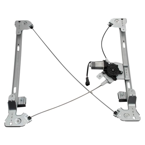 Image of TRQ Front Right Power Window Regulator & Motor Assembly Passenger Side Compatible with 2004-2008 Ford F-150