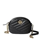 [トリーバーチ] ショルダーバッグ 90450 Kira Chevron Small Camera Bag レディース BLACK/ブラック [並行輸入品]