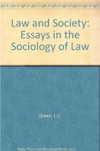 Hardcover Green law and society Book