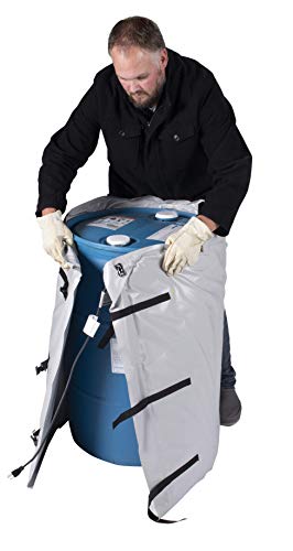 Powerblanket BH30PROG Xtreme 30-Gallon Drum Heater Gray Alloy with  Adjustable Digital Thermostatic Controller: Amazon.com: Industrial u0026  Scientific