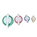 4 Size Pompom Maker Fluff Ball Bobble Weaver Needle Craft Knitting Wool Tool Kit DIY (4 pcs)