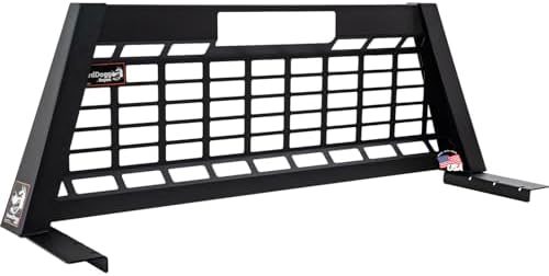 GuardDogg by Buyers 851460 23" Matte Black Heavy-Duty Steel Picku...