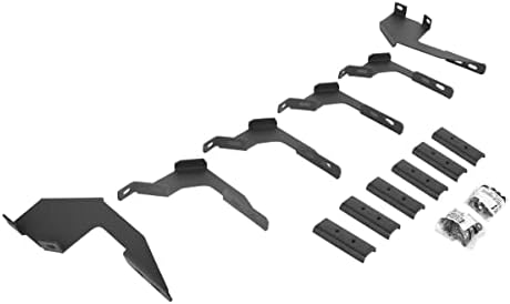 Go Rhino RB10 / RB20 Brackets | Mild Steel, Textured Black | 6903685 | Fits 2019 - 2024 Ford Ranger Crew Cab Pickup image 5