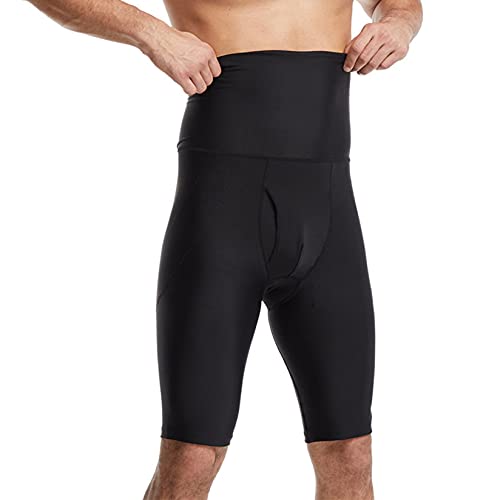 Pantalones cortos para adelgazar el muslo con faja de cintura alta y compresión elástica 7