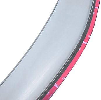 WellVisors Window Visors Wind Deflectors Compatible with Ford 2011-2019 Explorer with Black Trim Rain Guards 3-847FD008