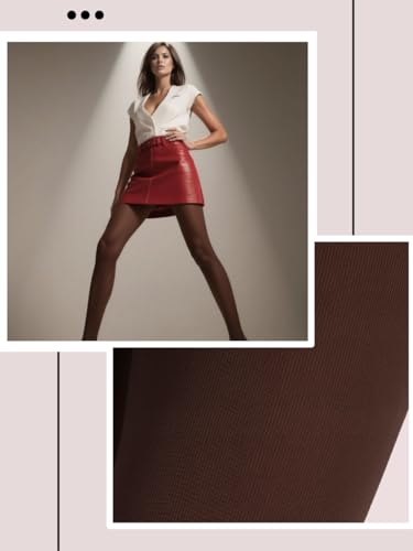 Charm and Attitude Soft Tights for Women | Warm Pantyhose Stockings | Opaque Hosiery Nylons - Made in EU3