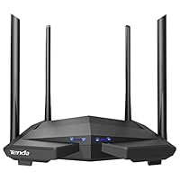 Tenda AC10U Smart Gigabit Wi-Fi Router AC1200 Dual Band w/Parental Control + MU-MIMO + Smart WiFi App Management + USB Port
