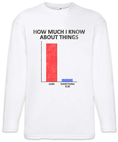 T-Shirt à Manches Longues How Much I Know Urban Backwoods Idéal pour les Soirées d'Automne