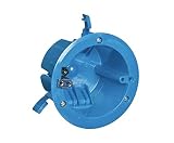 Carlon B618R-UPC 4-1/4" Round Box, Old Work, Cubic Inches: 18", Non-Metallic