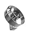 5" Round Donut Cutter, Heavy Duty 304 Stainless Steel
