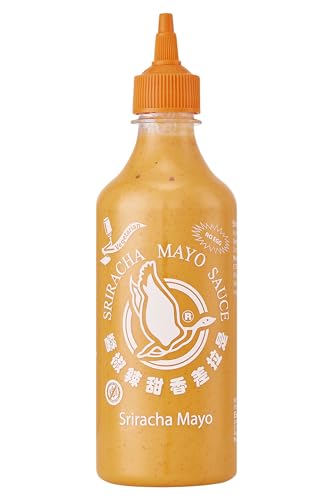 Flying Goose Sriracha Mayo Sauce • Vegan • Gluten Free, 15.39 fl oz ℮ 455 ml ℮ 495 g