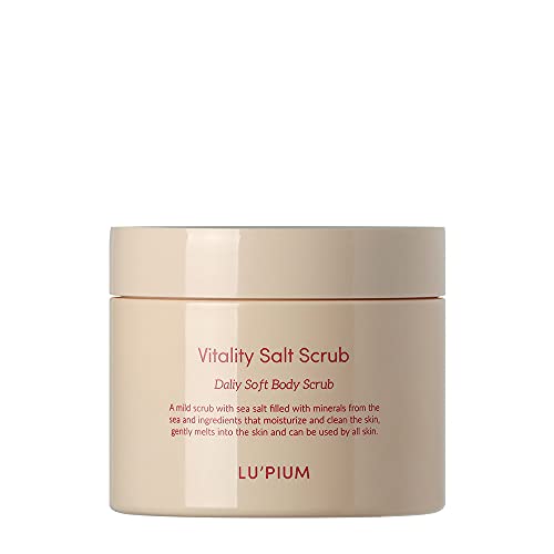 LU'PIUM Vitality Salt Scrub 300ml 10.14 fl. oz.
