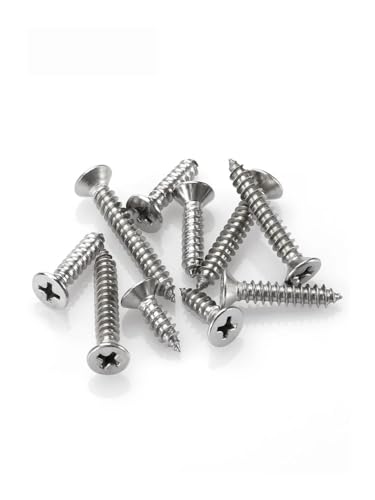Tornillos autorroscantes M1.4x12 200 piezas acero inox miniatura 2