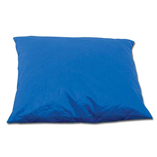 Kaplan Early Learning Jumbo Pillow with Removable Cotton Chintz Outer Cover - Blue