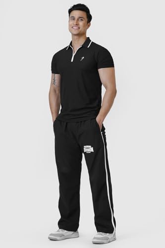 Image of FUAARK Men Stride Slim Fit Polo Tshirt in Premium Pique Fabric