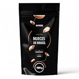 HiFood nueces de Brasil 1000 g (1 kg) – nueces de Brasil enteras (Brazil Nuts), formato extra grande, naturales, para cocina, repostería y uso versátil en la cocina diaria