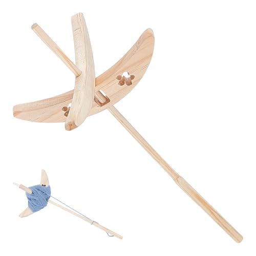 BENECREAT Wooden Drop Spindle Kit