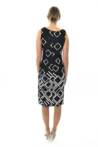 NC Women's Knee Length Sheath Dress and 3/4 Sleeve Jacket 2-Piece Set4