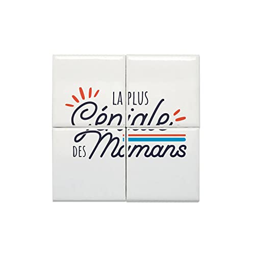 Carreaux céramique décoratif famille : faïence murale motif amour maman