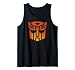 Transformers Halloween Autobot Glow Carving Camiseta sin Mangas