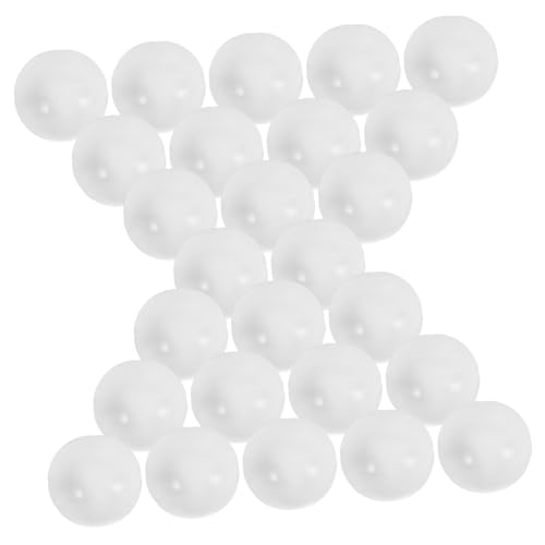 SUPVOX 30pcs Raffle Balls Openable Bingo Balls White for Events Party Supplies