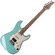 GTRS P801, alder body, roasted flamed maple neck, maple fingerboard, GTRS pickups and processor, mint green