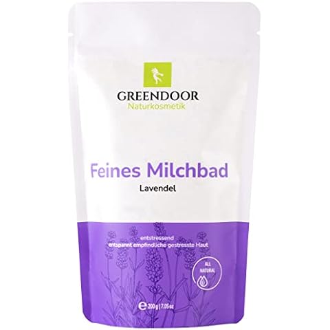 GREENDOOR Milchbad Lavendel 200g aus der Naturkosmetik Manufaktur Cover