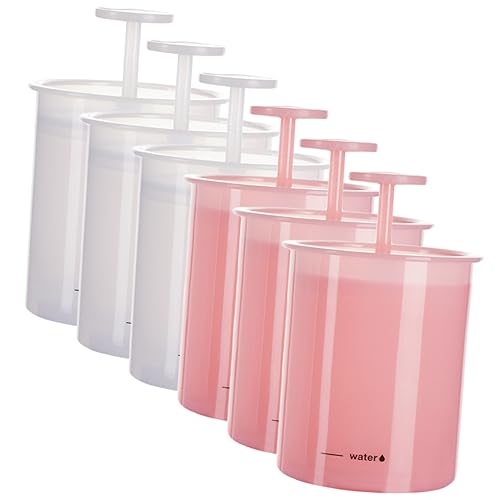 Mikinona 6個洗顔料用泡立て器 製泡メーカー クレンジングフォーム作成ツール 旅行用 小型軽量 肌をやさしく洗浄