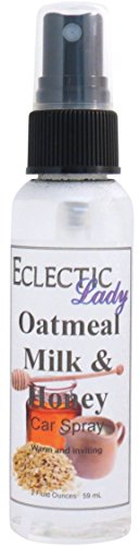 Oatmeal Milk and Honey Car Spray (Double Strength), 8 ounces