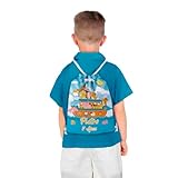 Mochilinha Bag Infantil Personalizado com Nome e Idade Arca de Noé (Mochilinha 20x30, Unidades, 05)