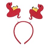 [Vaguelly] 蛇年ヘッドバンド おしゃれで多機能な装飾ヘッドウェア 祝祭パーティー用 干支コスチュームアクセサリー 新年会向け年賀状撮影用