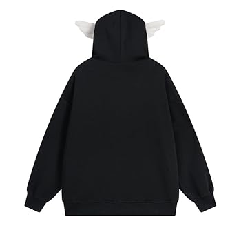 Amazon.com: Women's Kawaii Zip Up Hoodie Cute Star Print