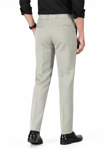 Image of SUNPOINT Formal Pants for Men Office Wear - Premium Regular Fit Formal Trouser for Men, Boys, Gents Bottom Formal wear for Office Meeting, Party, Gathering, Wedding
