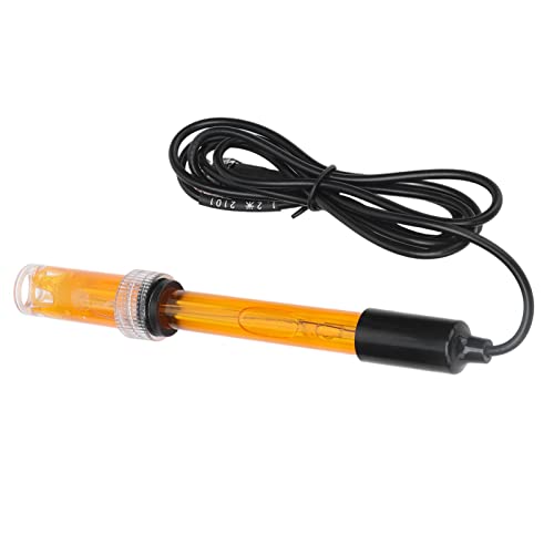 TOPINCN Électrode de Sonde de Remplacement ORP pour Le Capteur BNC ORP pour Le Connecteur BNC ORP Meter avec Connecteur BNC Q9 pour Les Aquariums Hydroponie
