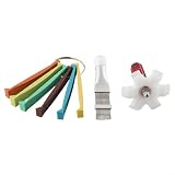 3-teiliges HVAC-Flossenkamm-Werkzeug-Set für Klimaanlage, Kondensator und Verdampferspule, Edelstahl-Reinigungsbürsten-Set mit Kunststoff-Schneebesen für Heizkörper