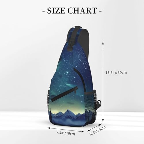 Bolso bandolera cruzado para hombre negro resistente al agua miniatura 3