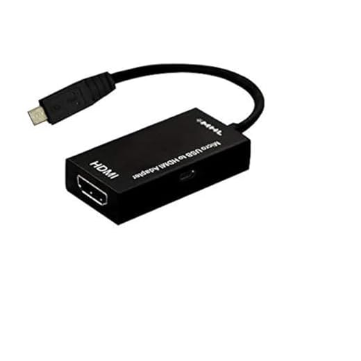 Fastsun MHL Micro USB to HDMI 1080P MHL HDTV Cable Micro USB 2.0 to HDMI Adapter for Android Phone Supports Video USA