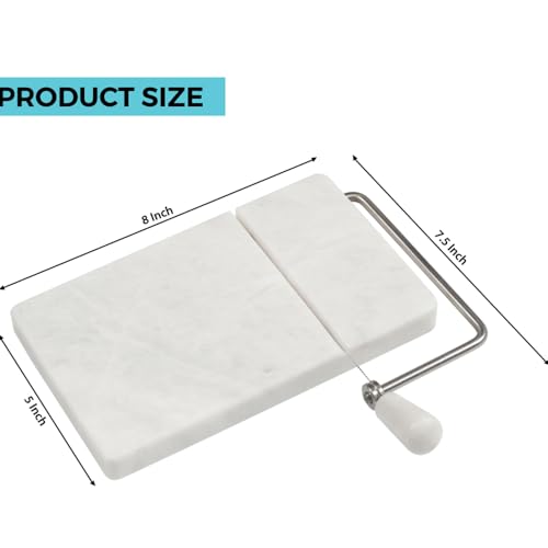 Radicaln Marble Cheese Slicer for Block Cheese, 8 Inch Cheese Cutter by Radicaln - Used condition - Image 7