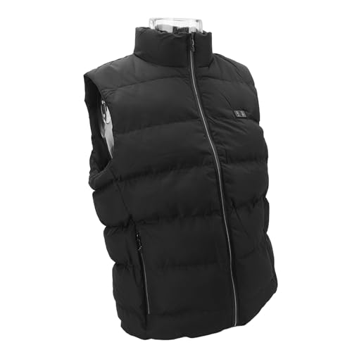 Chaleco calefactor impermeable que alivia el frío en el torso con USB 2