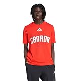 adidas Men's FIFA World Cup 2026 T-Shirt, Canada/Red, Large