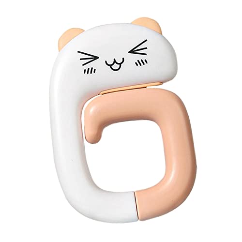 SM SunniMix Suporte de bolsa portátil para mesas de escritório, Pele Rosa