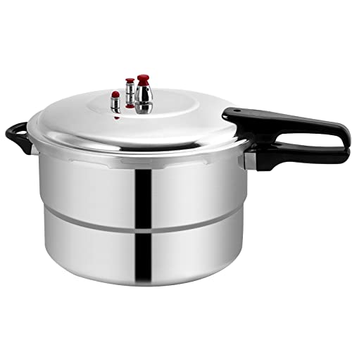 pressure cooker 16 quart - BreeRainz 16 Quart Pressure Cooker, 10 Psi Aluminum Pressure Canner w/ Triple Valves & Auto Lock System