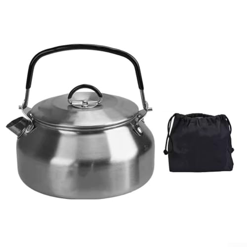 Efficient 0 8L Bollitore da campeggio leggero e veloce riscaldamento per uso esterno (verde)