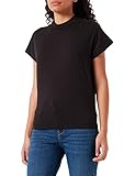 Camiseta Vero Moda VMGLENN SS Turtle Neck tee GA Noos Blusas, Negro, L para Mujer