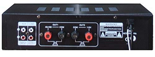 IMPIANTO AUDIO FILODIFFUSIONE PARETE 100V