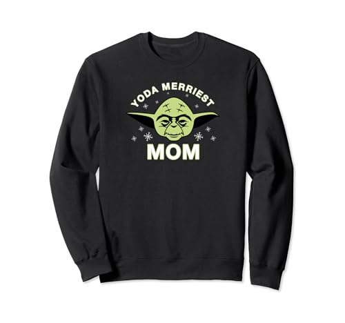 Sweat Star Wars Yoda Noël pour maman le cadeau festif idéal
