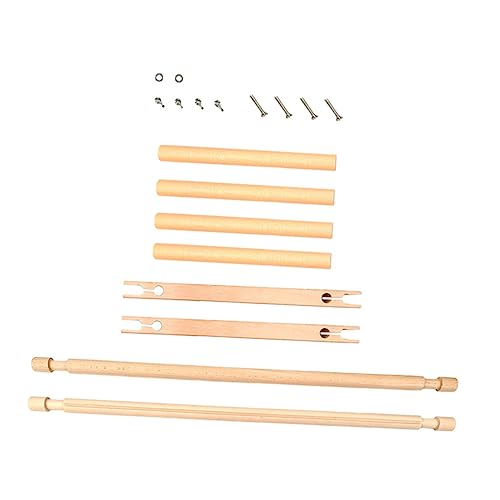 IWOWHERO Cross Stitch Holder Embroidery Frame Wooden Stand Easy to Use Durable Embroidery Tools