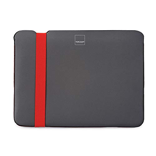 Acme Made Skinny Sleeve Large (StretchShell Neopreen) Grijs/Oranje AM10721, Bruin, Klein